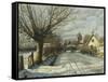 Hoje Taastrup Church, Outside Copenhagen-Peder Mork Monsted-Framed Stretched Canvas