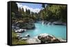 Hokitika Gorge, Hokitika, West Coast, South Island, New Zealand, Pacific-Stuart Black-Framed Stretched Canvas