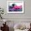 Hokusai - Pink Wave II-null-Framed Art Print displayed on a wall