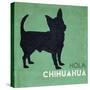 Hola Chihuahua-null-Stretched Canvas