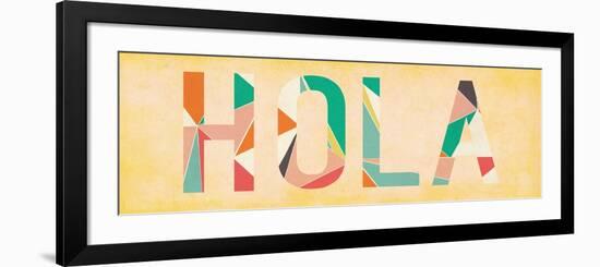 Hola-null-Framed Art Print