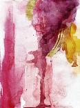 Wine Watercolor-holaholga-Art Print