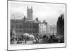 Holborn Bridge, London, 1831-William Woolnoth-Mounted Giclee Print