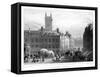 Holborn Bridge, London, 1831-William Woolnoth-Framed Stretched Canvas