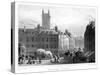 Holborn Bridge, London, 1831-William Woolnoth-Stretched Canvas