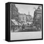 Holborn Hill and Skinner Street before Holborn Viaduct Was Built, City of London, 1864-null-Framed Stretched Canvas