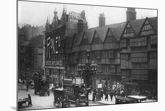 Holborn, London, 1917-Kingsway-Mounted Giclee Print
