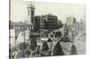 Holborn Viaduct, City of London, Showing Air Raid Damage, C1944-null-Stretched Canvas