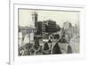 Holborn Viaduct, City of London, Showing Air Raid Damage, C1944-null-Framed Photographic Print