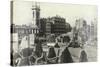 Holborn Viaduct, City of London, Showing Air Raid Damage, C1944-null-Stretched Canvas