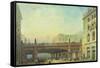 Holborn Viaduct, City of London-Ernest Crofts-Framed Stretched Canvas