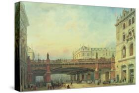 Holborn Viaduct, City of London-Ernest Crofts-Stretched Canvas