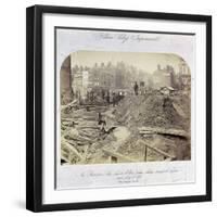 Holborn Viaduct, London, 1869-null-Framed Giclee Print