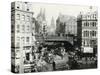 Holborn Viaduct, London, C 1900-null-Stretched Canvas