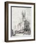 Holborn Viaduct, London, C1865-Robert Kent Thomas-Framed Giclee Print