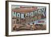 Holbrook, Arizona - Large Letter Scenes-Lantern Press-Framed Art Print