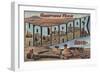 Holbrook, Arizona - Large Letter Scenes-Lantern Press-Framed Art Print