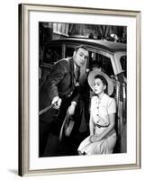 Hold Back The Dawn, Charles Boyer, Olivia Dehavilland, 1941-null-Framed Photo