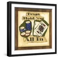 Hold 'em I-Jennifer Goldberger-Framed Art Print