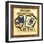 Hold 'em I-Jennifer Goldberger-Framed Art Print