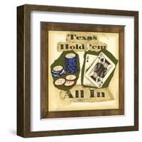 Hold 'em I-Jennifer Goldberger-Framed Art Print