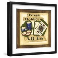 Hold 'em I-Jennifer Goldberger-Framed Art Print