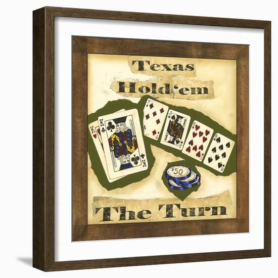 Hold 'em II-Jennifer Goldberger-Framed Art Print