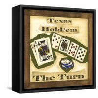 Hold 'em II-Jennifer Goldberger-Framed Stretched Canvas