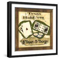 Hold 'em III-Jennifer Goldberger-Framed Art Print