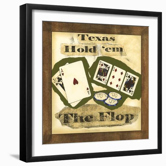 Hold 'em III-Jennifer Goldberger-Framed Art Print