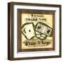 Hold 'em III-Jennifer Goldberger-Framed Art Print