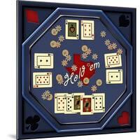 Hold'em Table-Kate Ward Thacker-Mounted Giclee Print