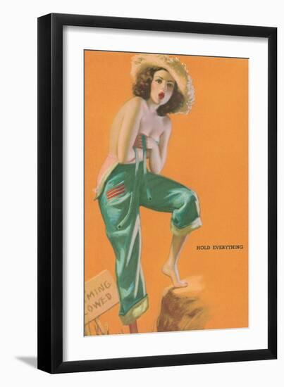 Hold Everything, Cheesecake-null-Framed Art Print