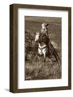 Hold On To Your Hat-Barry Hart-Framed Art Print