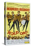 Hold On!, US poster, Peter Noone, 1966-null-Stretched Canvas