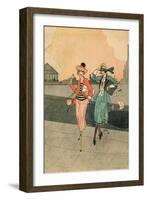 Hold onto Your Hat 1918-null-Framed Art Print