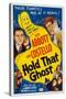 Hold That Ghost, 1941-null-Stretched Canvas