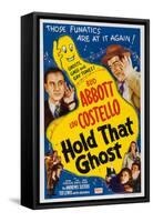 Hold That Ghost, 1941-null-Framed Stretched Canvas