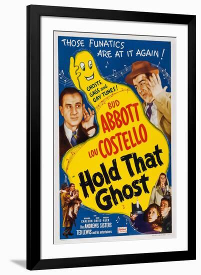 Hold That Ghost, 1941-null-Framed Premium Giclee Print