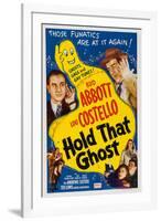 Hold That Ghost, 1941-null-Framed Art Print