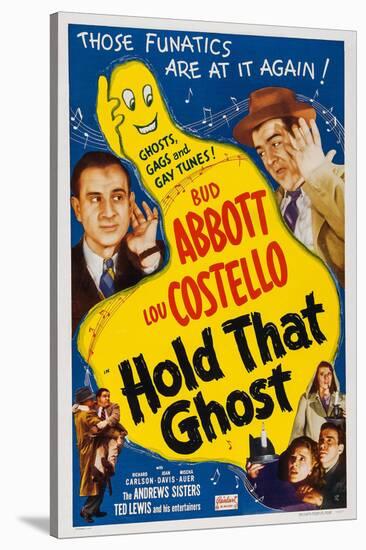 Hold That Ghost, 1941-null-Stretched Canvas