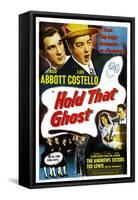 Hold That Ghost, 1941-null-Framed Stretched Canvas