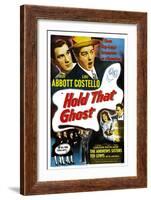 Hold That Ghost, 1941-null-Framed Art Print