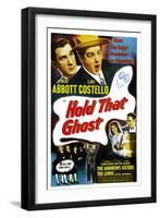 Hold That Ghost, 1941-null-Framed Art Print