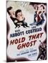 Hold That Ghost, Bud Abbott, Lou Costello, The Andrews Sisters, Ted Lewis, 1941-null-Mounted Art Print