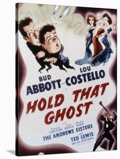 Hold That Ghost, Bud Abbott, Lou Costello, The Andrews Sisters, Ted Lewis, 1941-null-Stretched Canvas