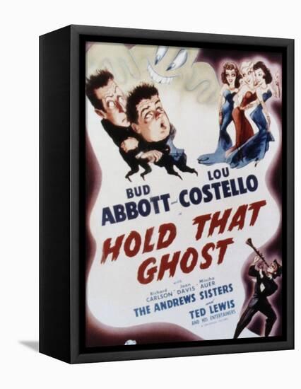 Hold That Ghost, Bud Abbott, Lou Costello, The Andrews Sisters, Ted Lewis, 1941-null-Framed Stretched Canvas