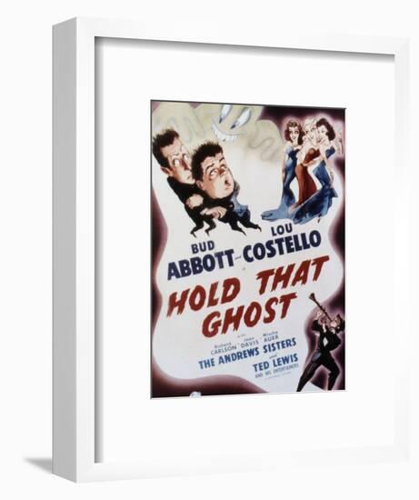 Hold That Ghost, Bud Abbott, Lou Costello, The Andrews Sisters, Ted Lewis, 1941-null-Framed Art Print