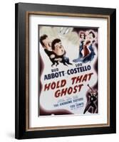 Hold That Ghost, Bud Abbott, Lou Costello, The Andrews Sisters, Ted Lewis, 1941-null-Framed Art Print