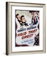 Hold That Ghost, Bud Abbott, Lou Costello, The Andrews Sisters, Ted Lewis, 1941-null-Framed Art Print